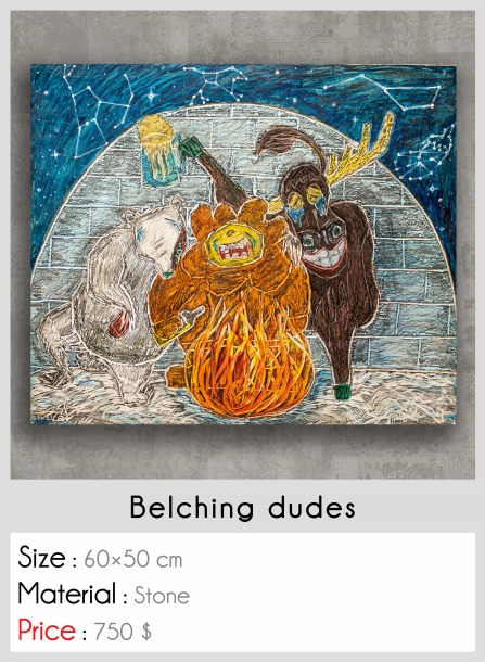 Belching dudes