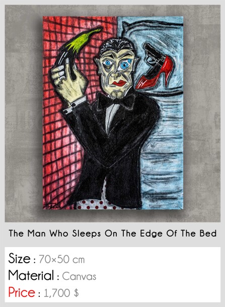 The man who sleeps on the edge of the bed