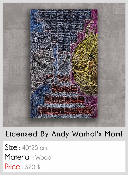 Licensed by Andy Warhol