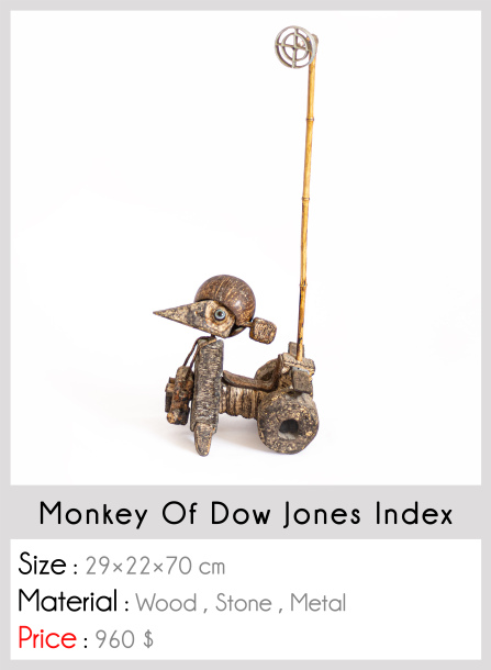 Monkey Of Dow Jones Index