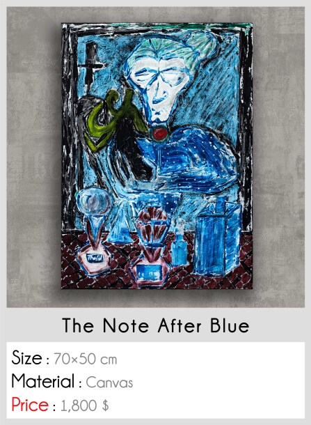 The note after blue